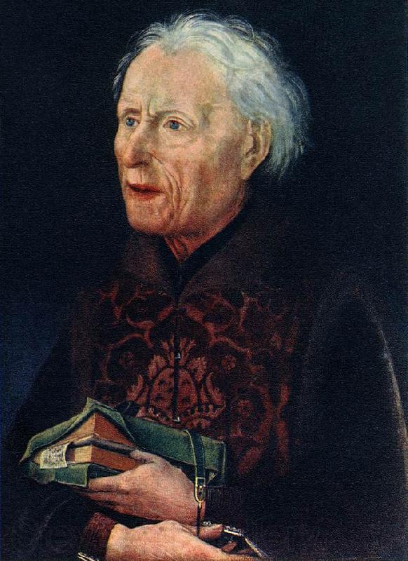PLEYDENWURFF, Hans Portrait of Count Georg von Lowenstein af Spain oil painting art